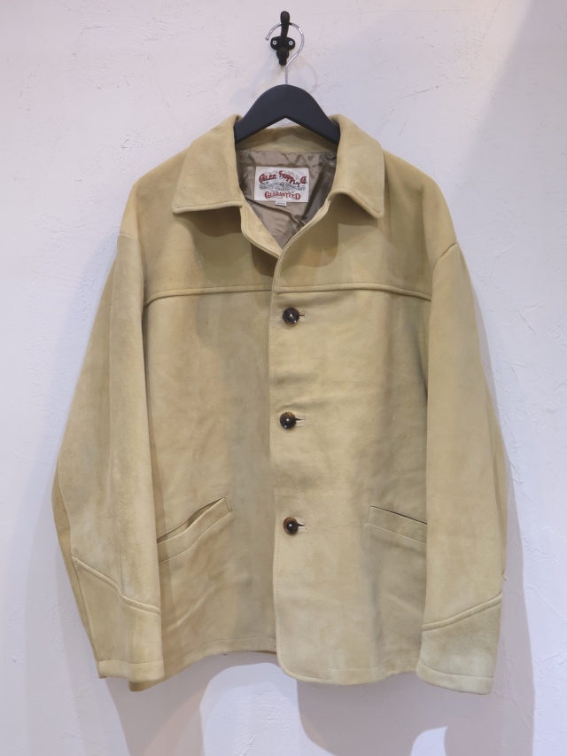 CALEE 「GOAT LEATHER CAR COAT ＜EXCLUSIVE＞」 レザーカーコート