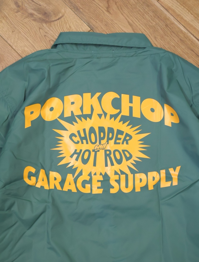 PORKCHOP GARAGE SUPPLY 「BOMB COACH JKT」 ナイロンコーチジャケット