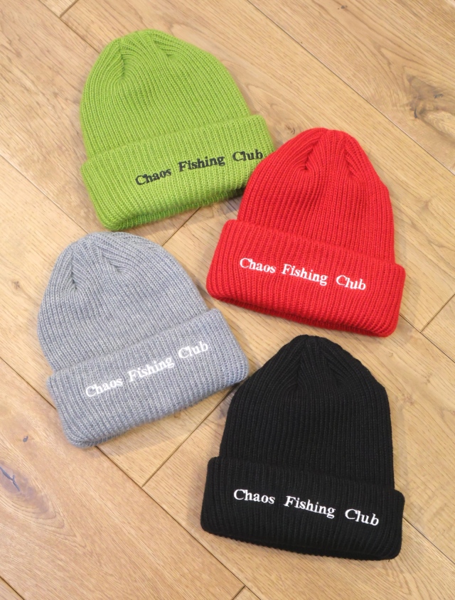 Chaos Fishing Club　「Logo Watch Cap」　ワッチキャップ
