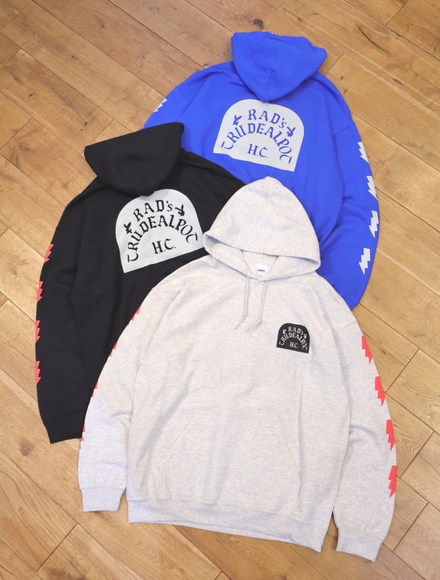 RADIALL 　「TOMBSTONE - HOODIE SWEATSHIRT L/S」　プルオーバーパーカー