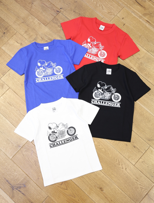 CHALLENGER　「KIDS SNOOPY TEE」　キッズサイズティーシャツ