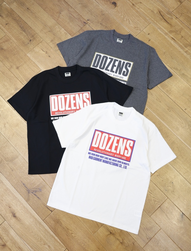 RATS　「DOZENS TEE」　プリントティーシャツ