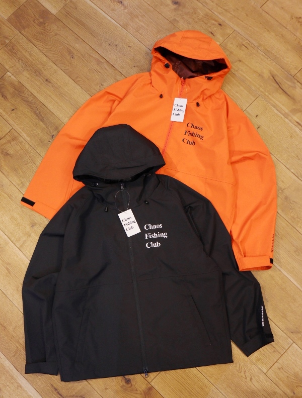 注目 chaos JACKET(撥水)- fishing 3LAYER club ジャケット LOGO 3