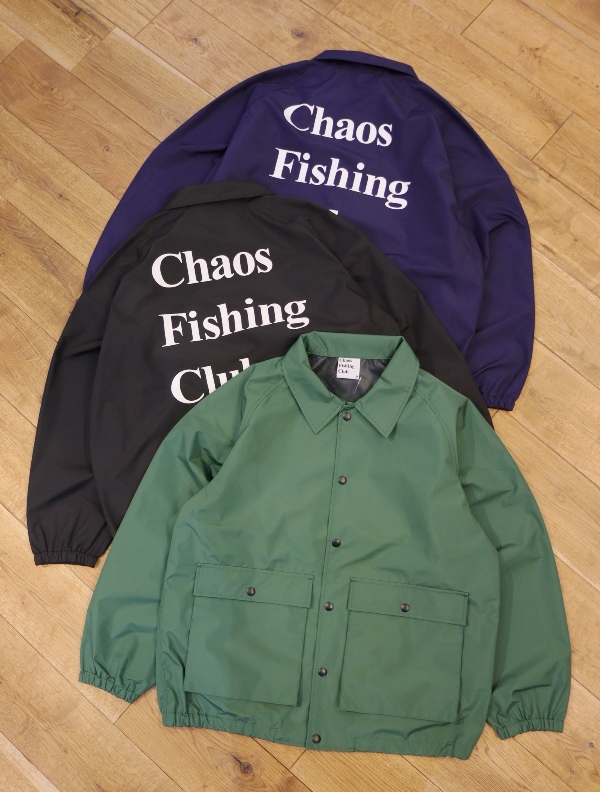 注目 chaos JACKET(撥水)- fishing 3LAYER club ジャケット LOGO 3