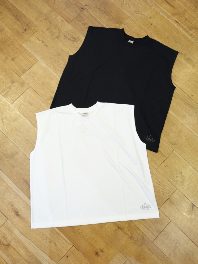 CALEE 「BOUCLE N/S TEE」 ノースリーブティーシャツ