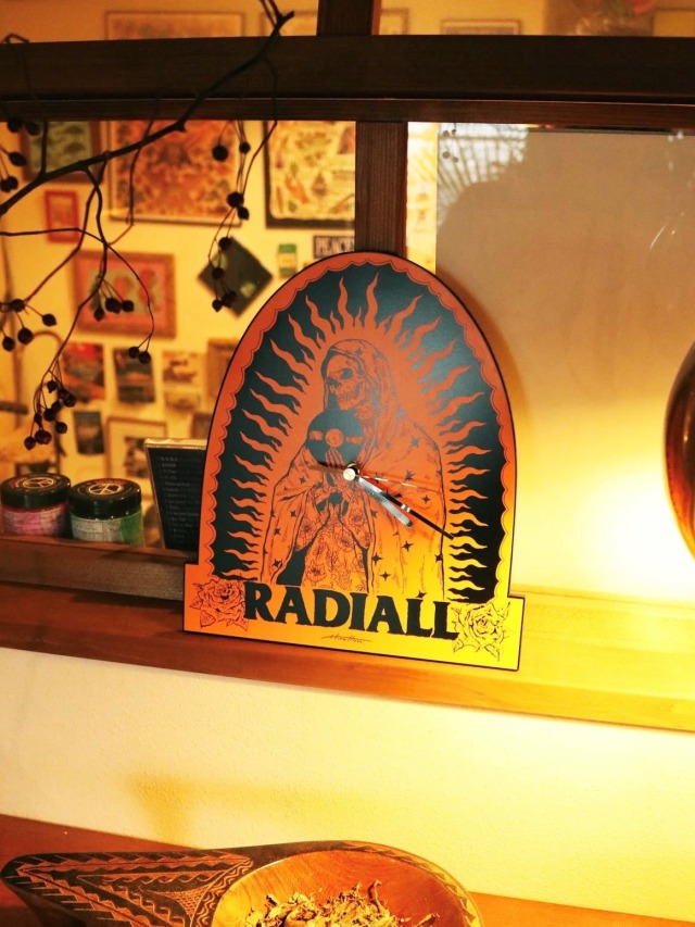 RADIALL × HIROTTON 「GUIDANCE - WALL CLOCK」 ウォールクロック