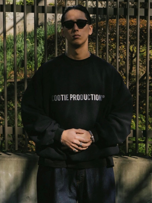 COOTIE 「Fleece Sweat Crew」 フリースクルーネック