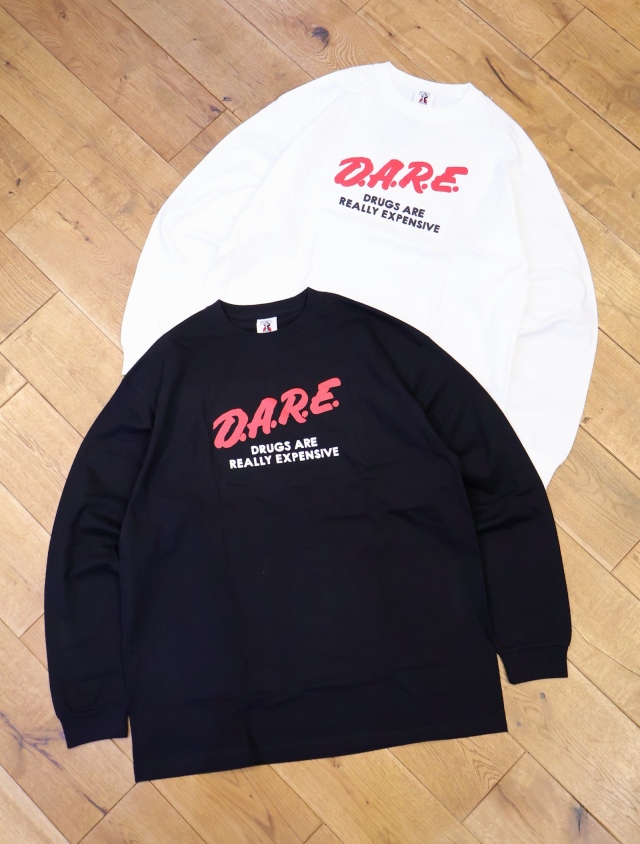 SOFTMACHINE　　「DARE LS」　プリントロングスリーブティーシャツ