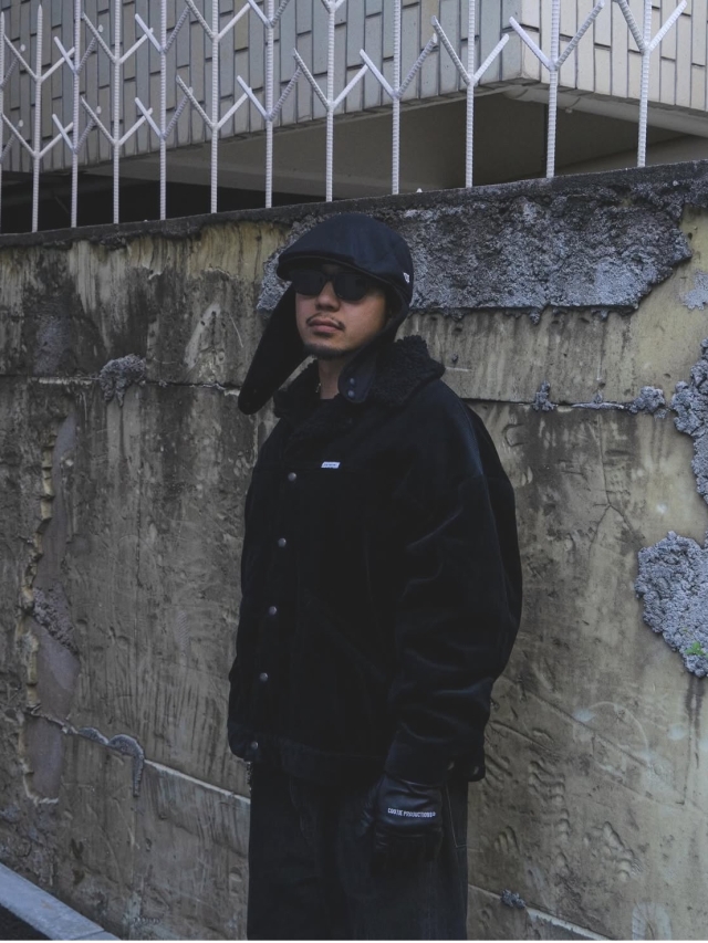 COOTIE 「CA/W Flannel Dog Ear Hunting Cap」 ドッグイヤー 