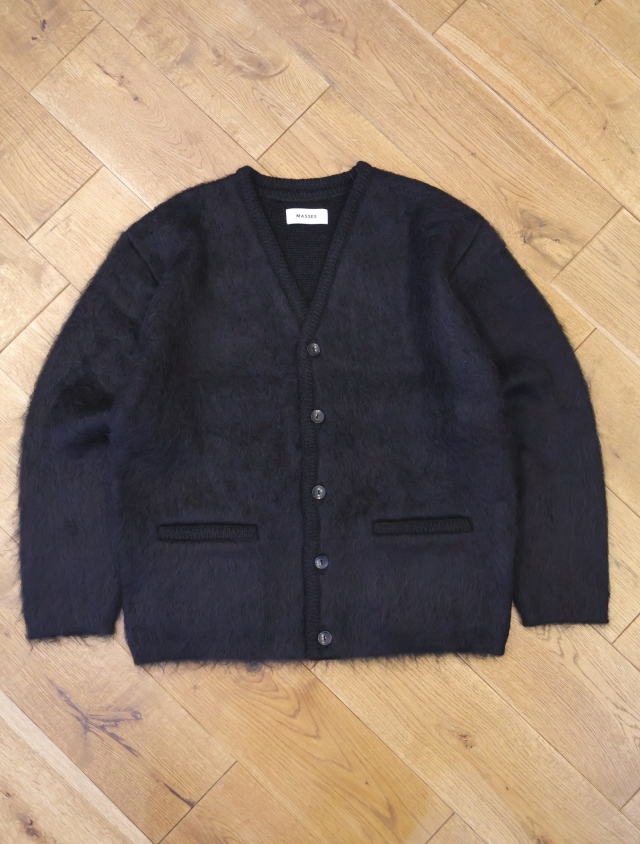 MASSES　「MOHAIR CARDIGAN」　モヘア ニットカーディガン