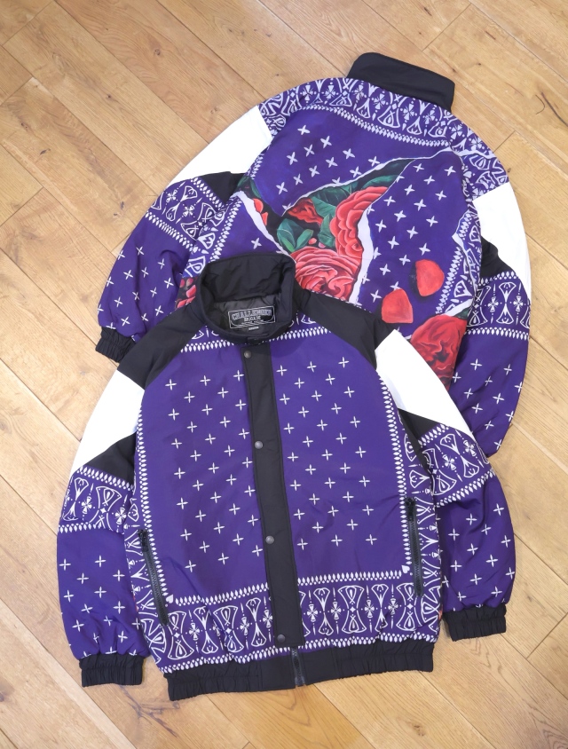 CHALLENGER 「BANDANA 80'S JACKET」 スタンドカラーパデットジャケット