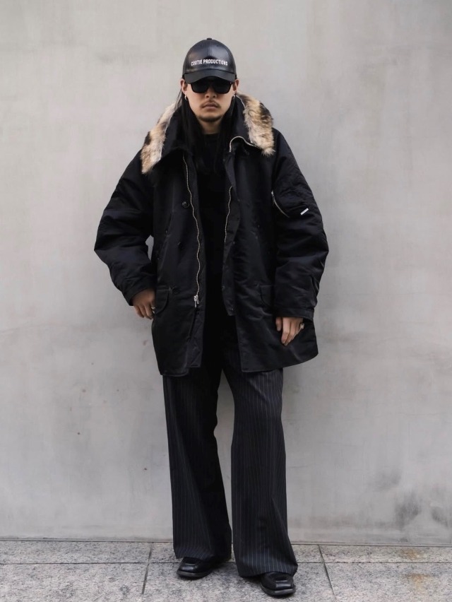 COOTIE 「Leather 6 Panel Cap」 レザー 6パネルキャップ