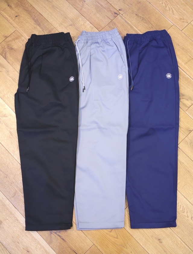 RADIALL　 「RHODES - STRAIGHT FIT EASY PANTS」　T/Cポプリン イージーパンツ