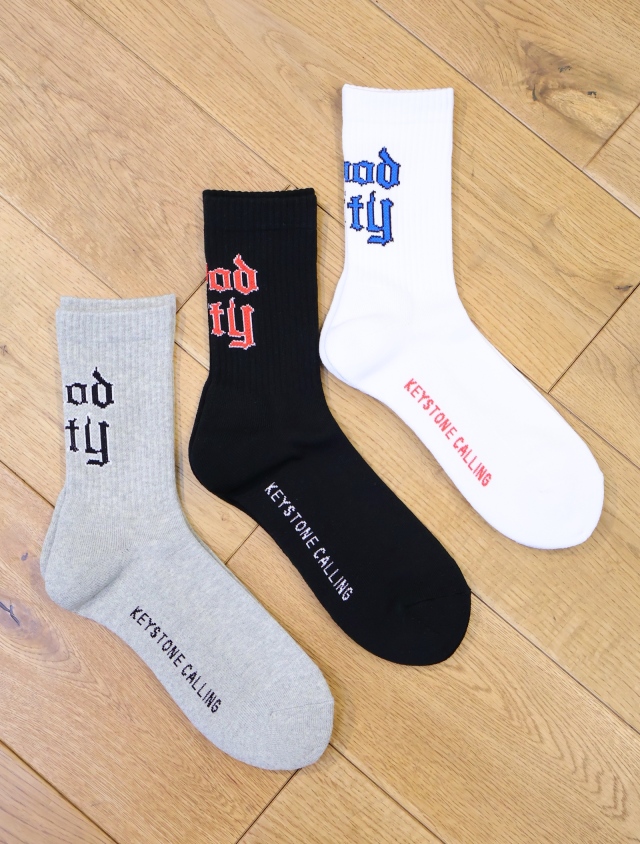 RADIALL  　　「HOOD CITY - 1PAC SOX MID/DRALON」　　ソックス