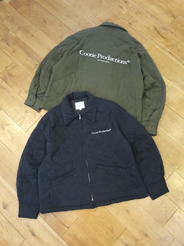 COOTIE　「Cu/Ny Satin Vietnam Liner Jacket」　キルティングジャケット