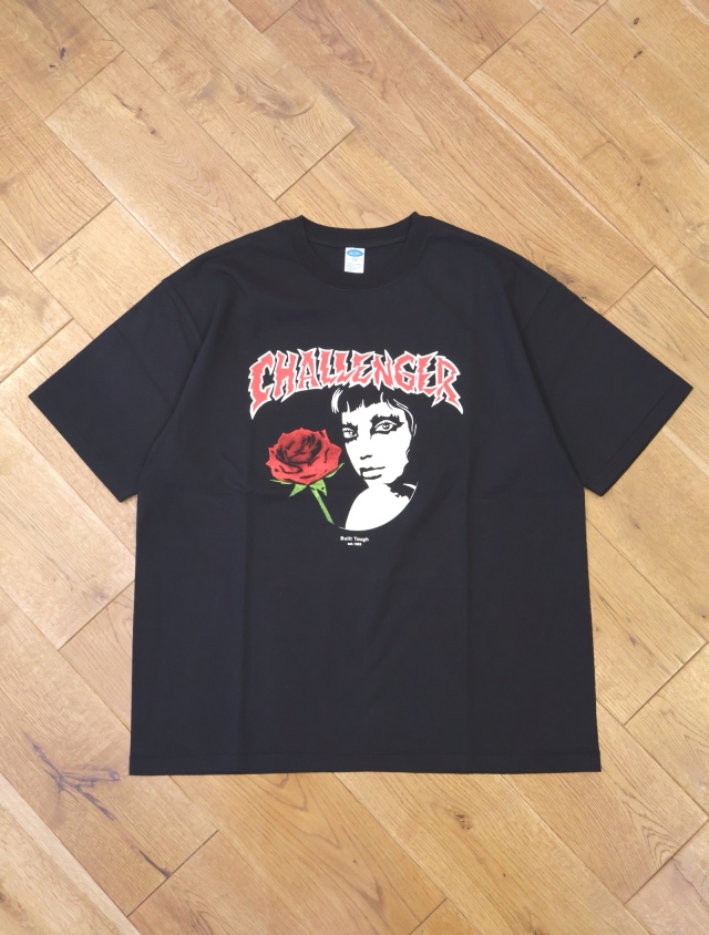 CHALLENGER  　「ROSEGIRL TEE」　プリント ティーシャツ