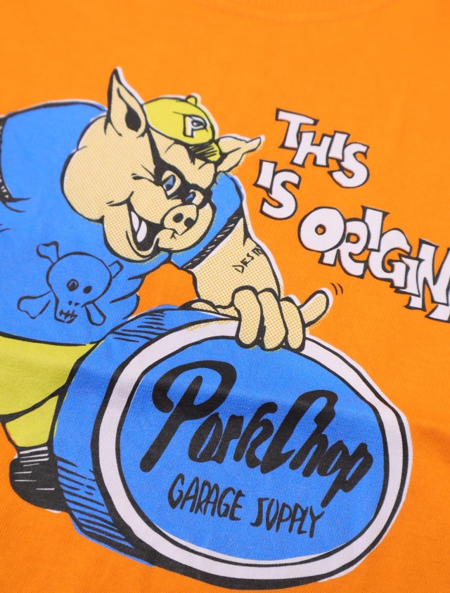 PORKCHOP GARAGE SUPPLY 「THIS IS ORIGINAL TEE for kids」 キッズ