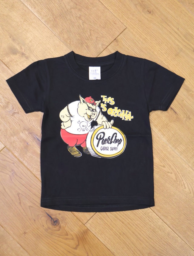 PORKCHOP GARAGE SUPPLY 「THIS IS ORIGINAL TEE for kids」 キッズ