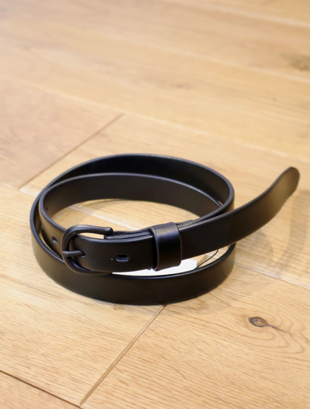 MASSES　「LEATHER BELT NARROW」　　レザーナローベルト
