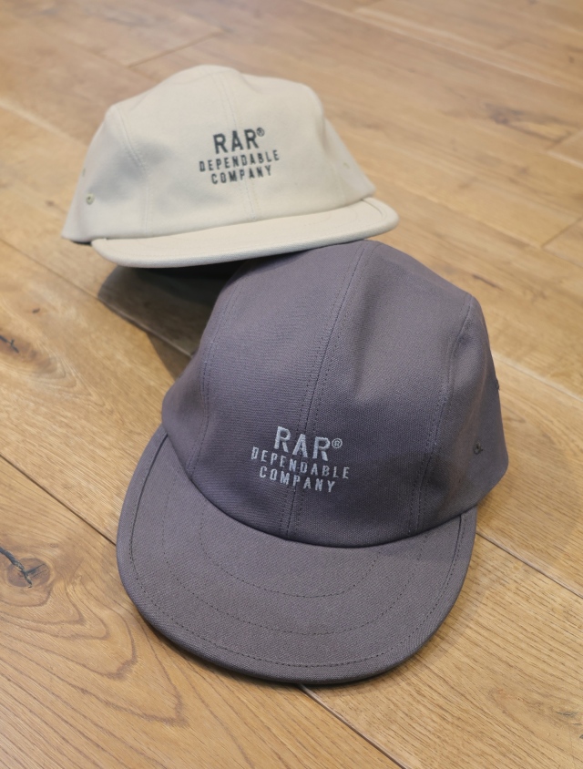 ROUGH AND RUGGED　 「WIP CAP」　バイオウォッシュ加工 アジャスターワークキャップ