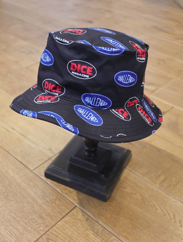 DicE Magazine × CHALLENGER　「DICE HAT」　バケットハット