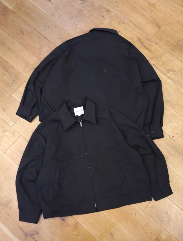 COOTIE PRODUCTIONS ブラックポリエステル22SS COOTIE PRODUCTIONS/Polyester Ox Drizzler Jacket（Black
