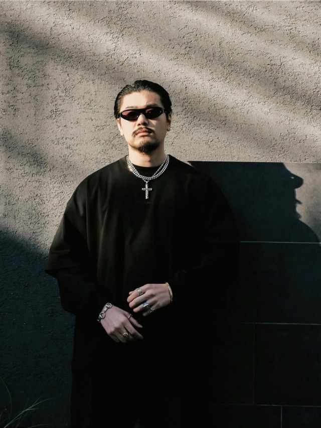 ANTIDOTE BUYERS CLUB 「ASIC Heavy Weight Oversized L/S Tee