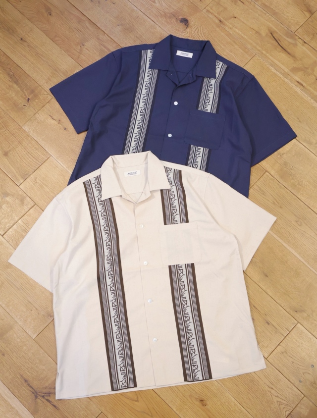 RADIALL　　「LINCOLN PARK - REGULAR COLLARED SHIRT S/S」　 オープンカラーシャツ