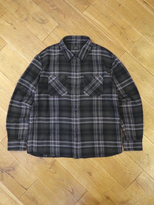 RATS　「TARTAN FLANNEL CHECK SHIRT」　フランネル タータンチェックシャツ