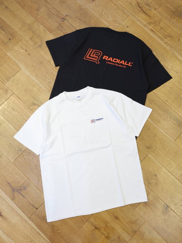 RADIALL 　「LOW LANE - CREW NECK T-SHIRT S/S」　プリントティーシャツ