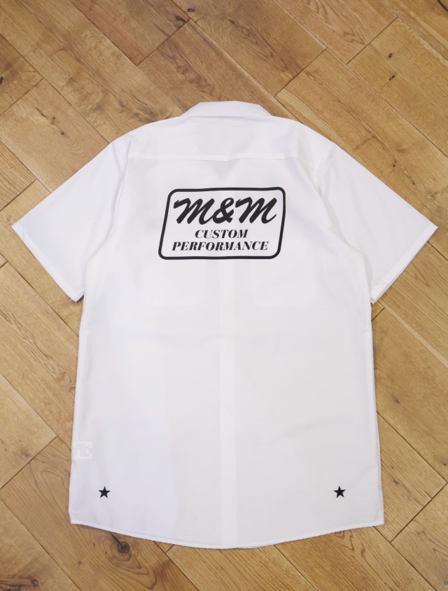 M&M CUSTOM PERFORMANCE 「Short Sleeve Work Shirt」 T/C
