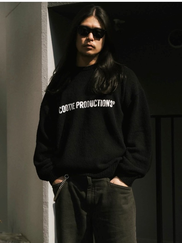 COOTIE 「N/C Boucle Knit Crew」 クルーネック ニットセーター