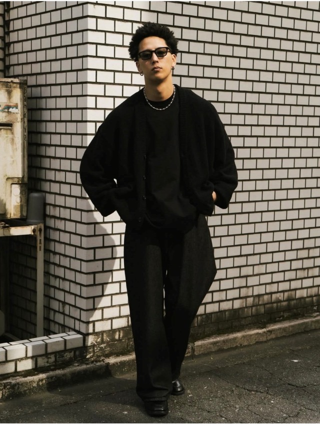 COOTIE 「N/C Boucle Knit Cardigan」 ブークレニット カーディガン