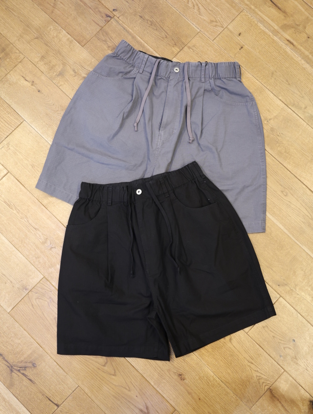 INCOMPLETE TOKYO 　「Ripstop military shorts」　リップストップ ミリタリーショーツ