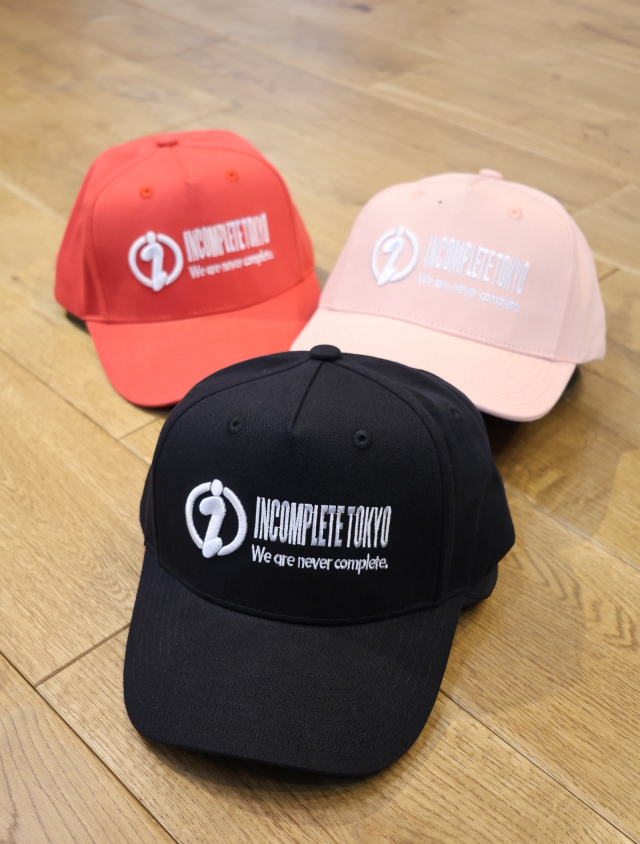 INCOMPLETE TOKYO 「5panel work cap」 　スナップバックキャップ