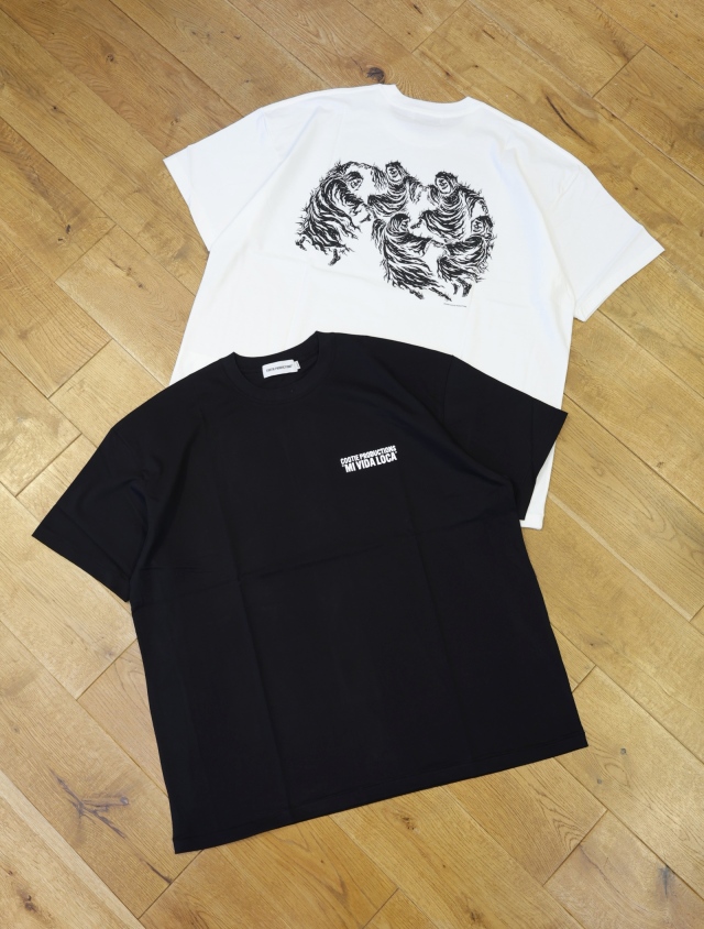 COOTIE　「Print S/S Tee - DANCE」　ワイドシルエットティーシャツ