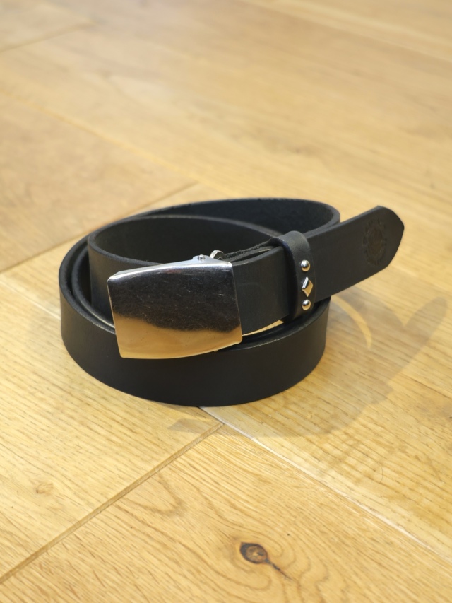 RADIALL 　「RHODES - LEATHER BELT / BUFFALO」　バッファローレザー　レザーガチャベルト