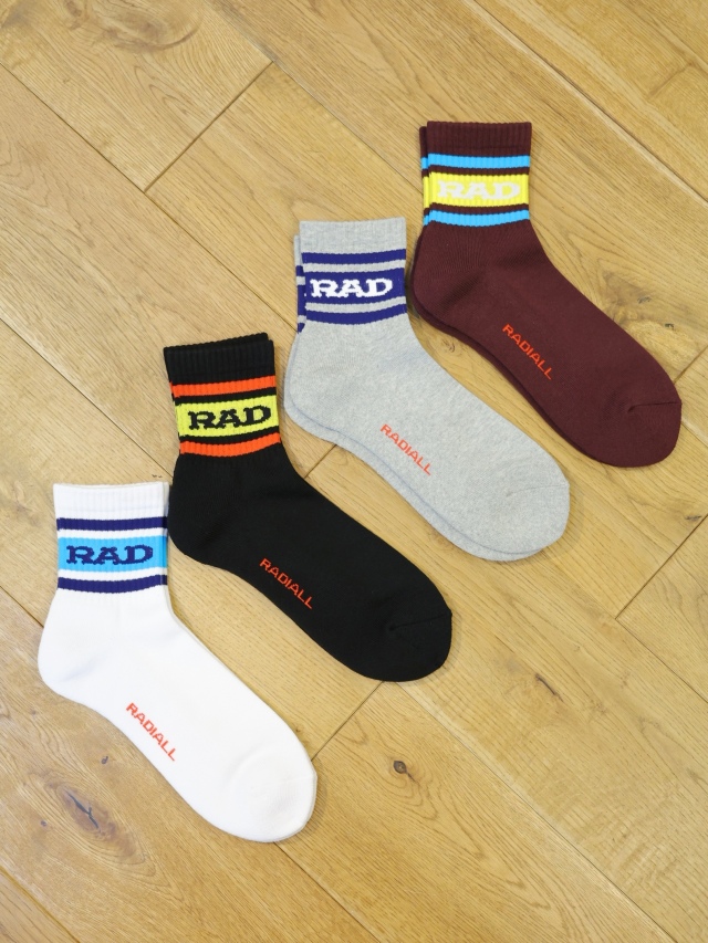 RADIALL  　　「LOW KICK - 1PAC SOX SHORT / DRALON」　　ソックス