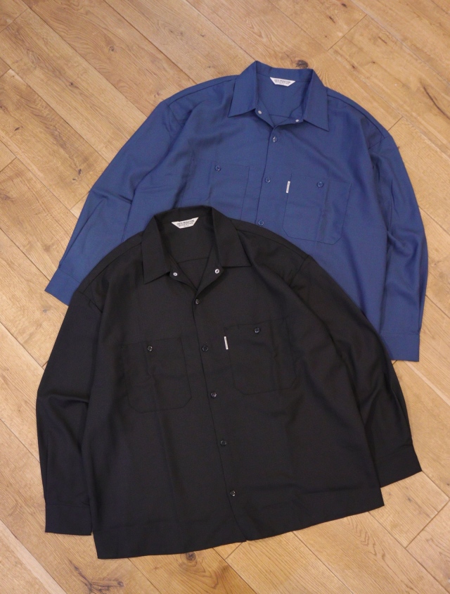 COOTIE　　　「T/W Work L/S Shirt」　オープンカラー ワークシャツ