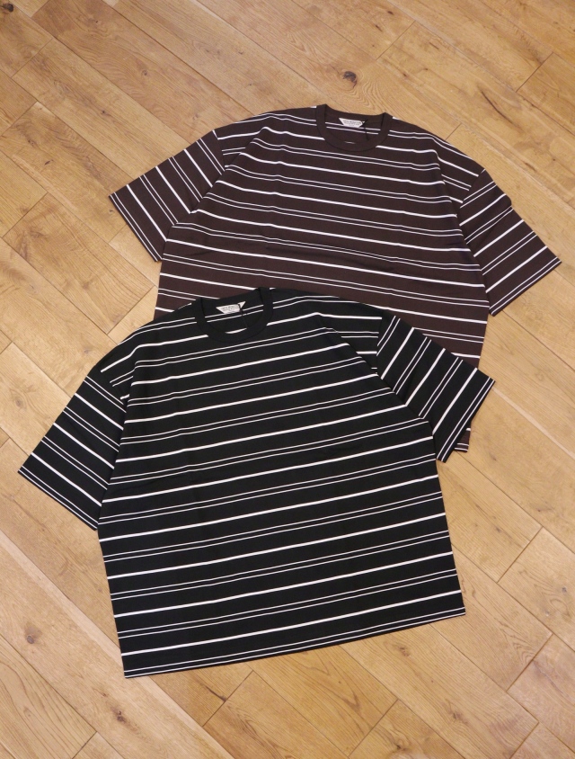 COOTIE 「Supima Border Oversized S/S Tee」 ボーダーオーバーサイズ