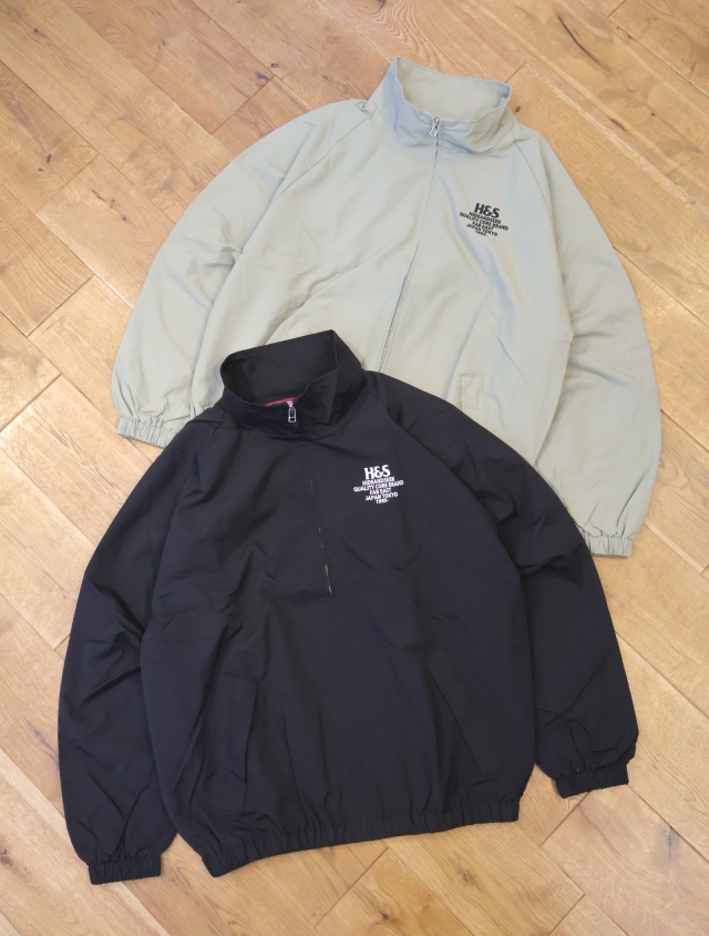 Hide and Seek　「Track Jacket（25AW）」　ナイロントラックジャケット