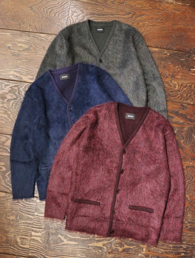 定価58300円 Mサイズ MASSES MOHAIR CARDIGAN