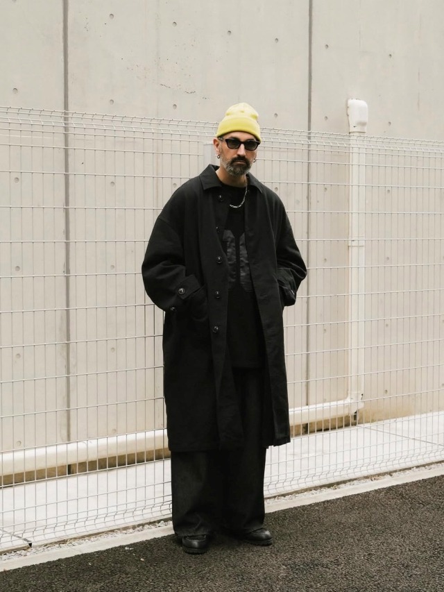 ジャケット・アウター T/W KERSEY BALMACAAN COAT LIDNM（リドム）の「T/W KERSEY BALMACAAN COAT（ステンカラーコート