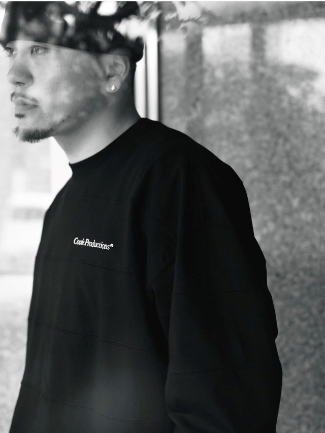 COOTIE 「Plaited Jersey Paneling Border L/S Tee」 パネルボーダー