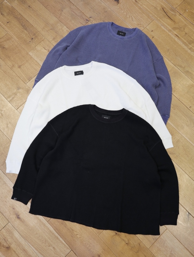 DELUXE 　「CONNOR」　サーマルロングスリーブティーシャツ