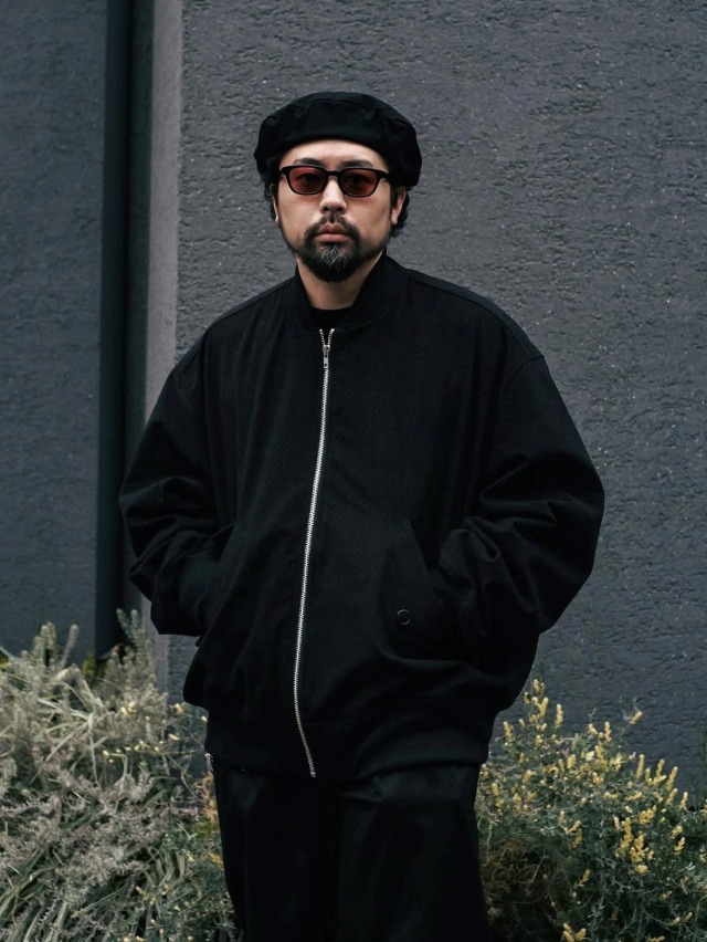 COOTIE 「Punching Faux Suede Bomber Jacket」 パンチング加工