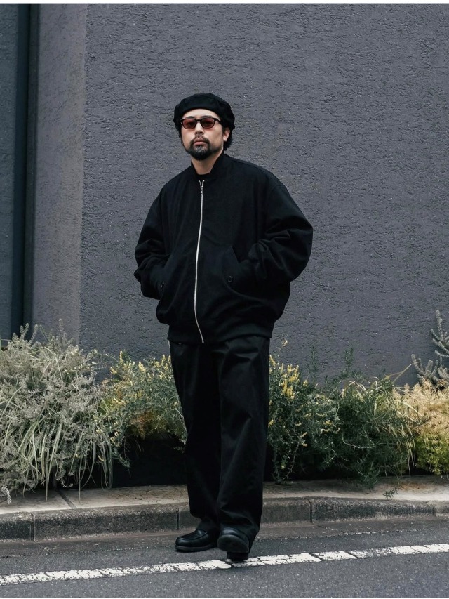 COOTIE 「Punching Faux Suede Bomber Jacket」 パンチング加工