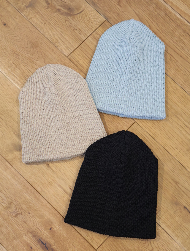 COOTIE　　「Rib Stitch Cuffless Beanie」　　ビーニー