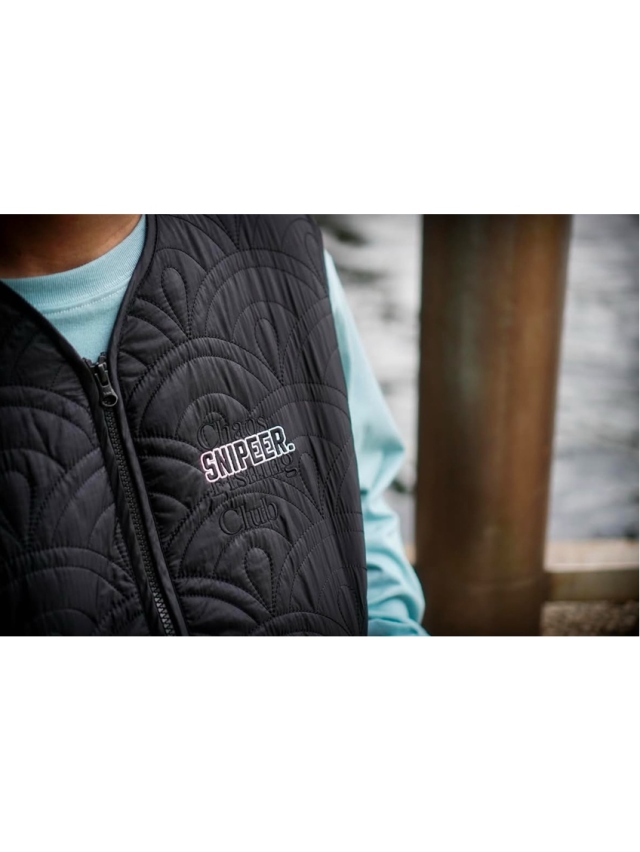 CHAOS FISHING CLUB 波柄キルトベスト M Chaos Fishing Club × SNIPEER 「CFC×SNIPEER SPRING TIDE VEST