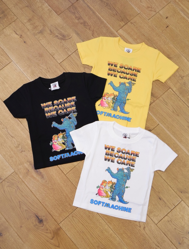 SOFTMACHINE　　「MONSTERS KIDS」　キッズティーシャツ